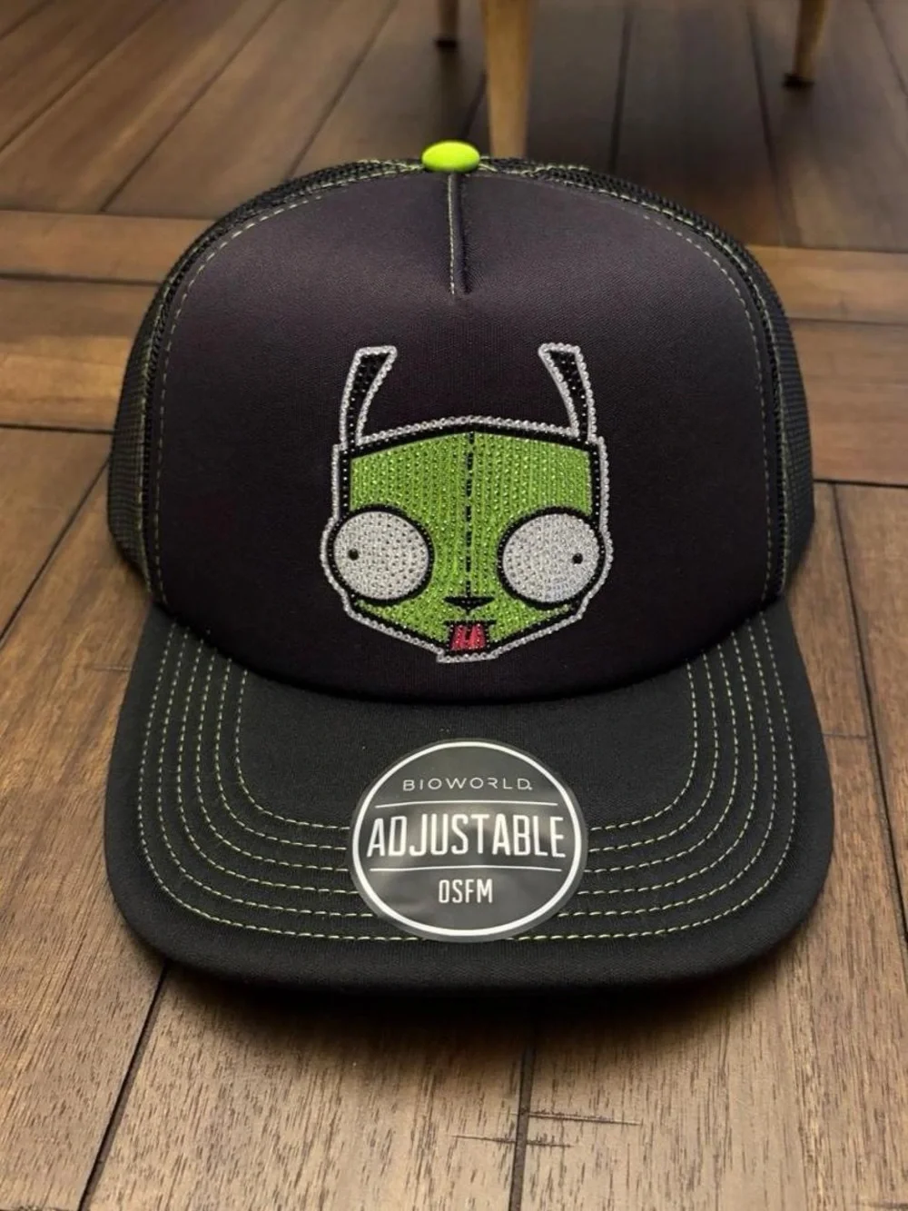 Invader Zim GIR Rhinestone Trucker Hat